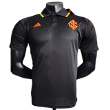 Internacional 2023/24 Polo Jersey - Black - Fan Version