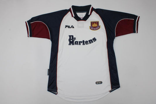 West Ham United 1999/01 Away Retro Jersey