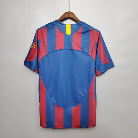 Barcelona Retro UEFA Champions League 2006 Home Jersey