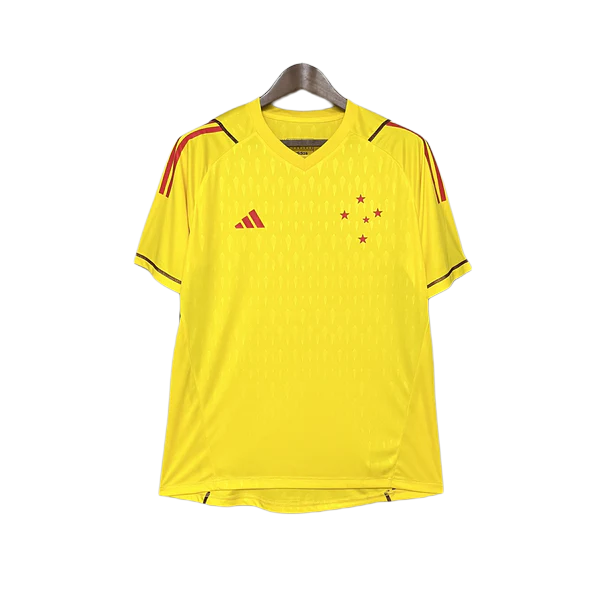Cruzeiro 2024/25 Goalkeeper Jersey - Yellow - Fan Version