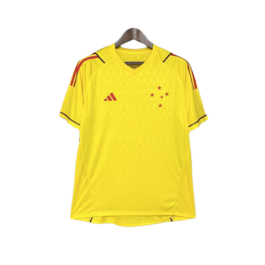 Cruzeiro 2024/25 Goalkeeper Jersey - Yellow - Fan Version
