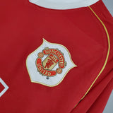 Manchester United 2006/07 Home Retro Jersey - Long Sleeve