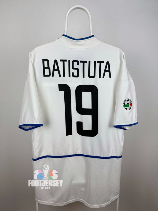 Inter 2002/03 Away Jersey - Gabriel Batistuta