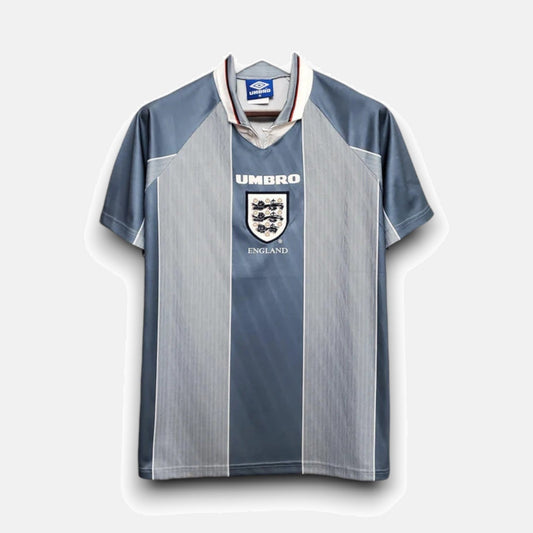 England Retro European Championship 1996 Away Jersey