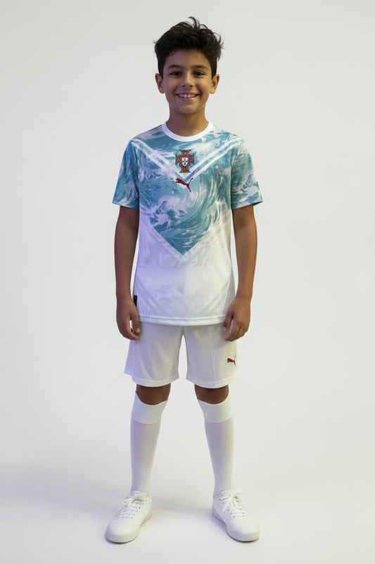 Kids Portugal Away World Cup 2026 Jersey