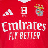 Benfica 2025 Home Jersey - League Cup