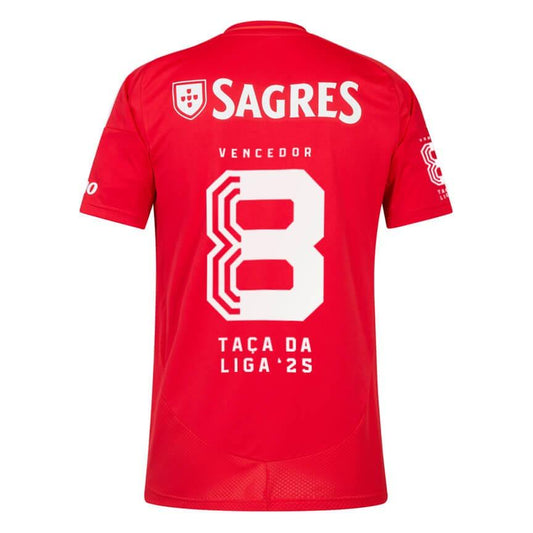 Benfica 2025 Home Jersey - League Cup