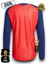 Spain World Cup 2026 Jersey - Player Version - Long Sleeve