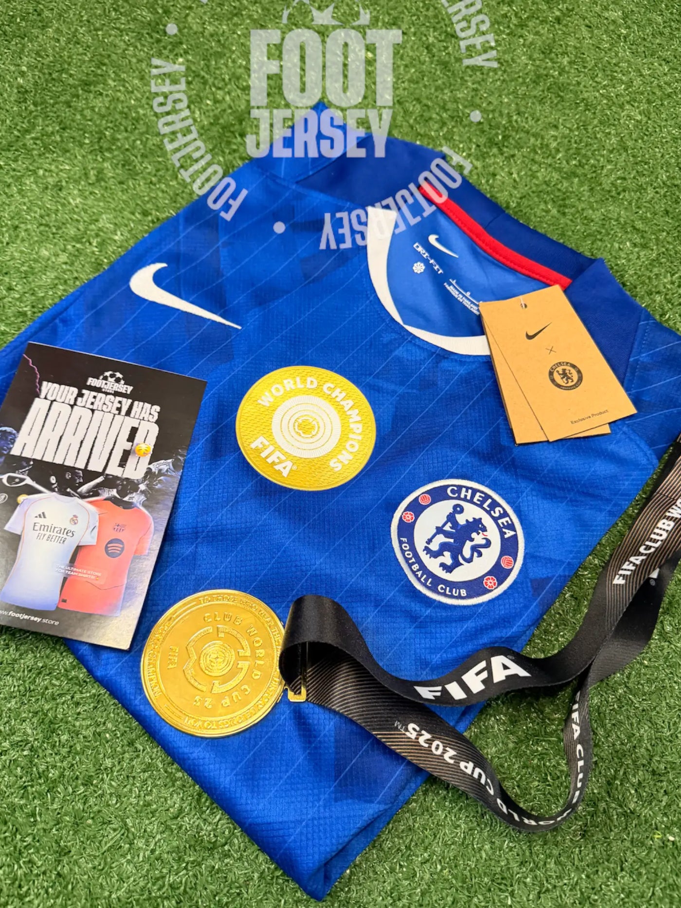 Chelsea Legacy Edition: Home Kit & Gold Medal Combo Jersey