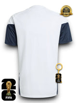 Camiseta de Entrenamiento Blanca Argentina Mundial 2026