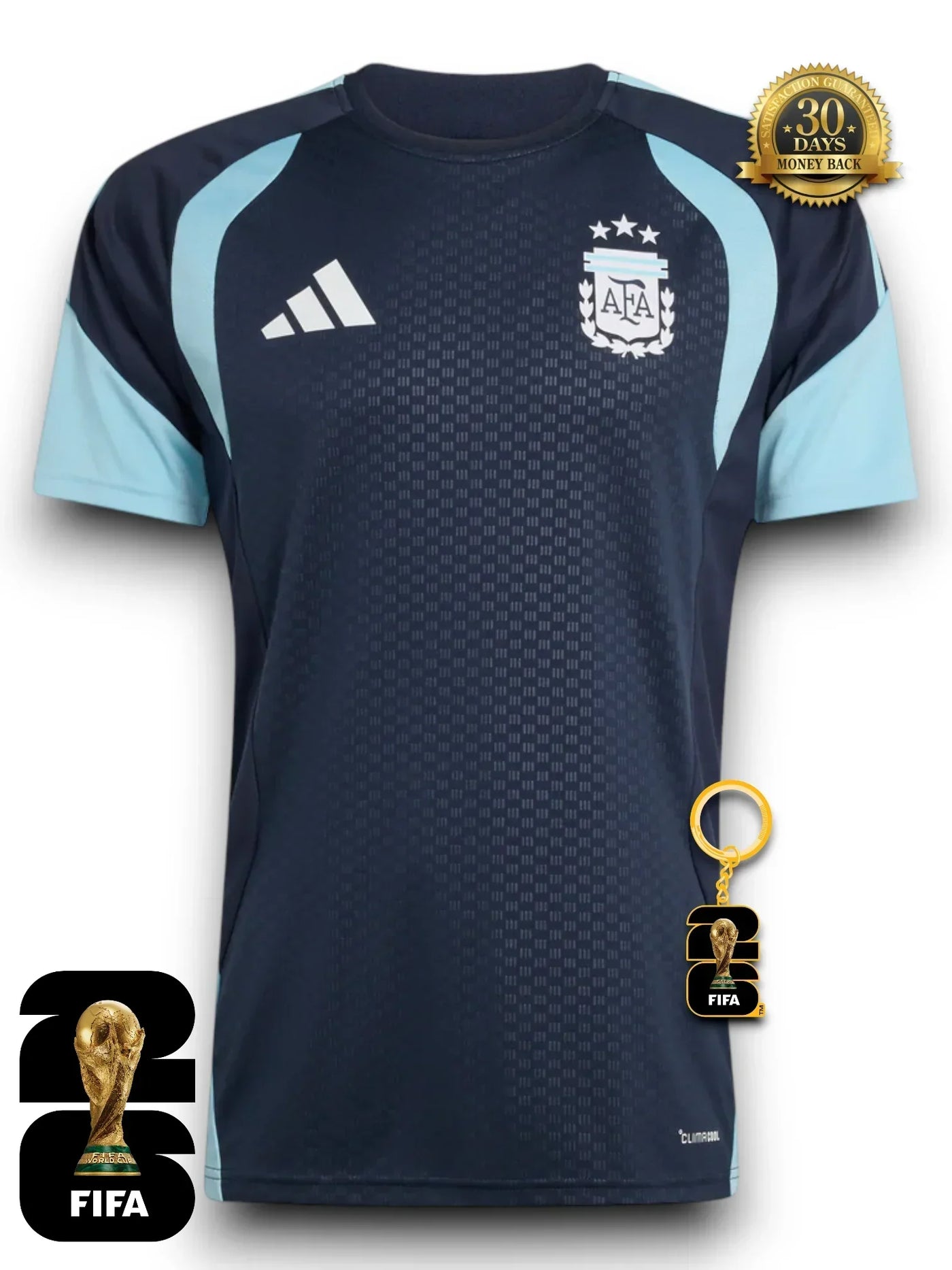 Argentina Camiseta de Entrenamiento Mundial 2026 Azul