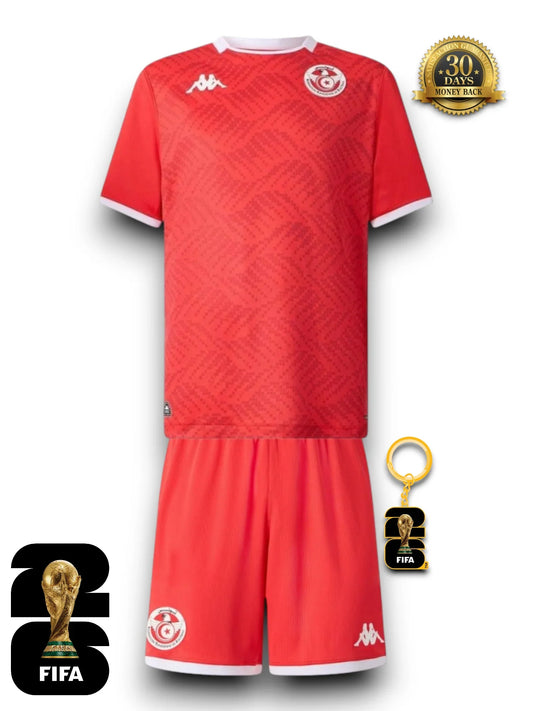 Kids Kit Tunisia World Cup 2026 Jersey