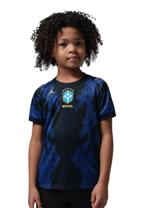 Kids Brazil World Cup 2026 Away Jersey