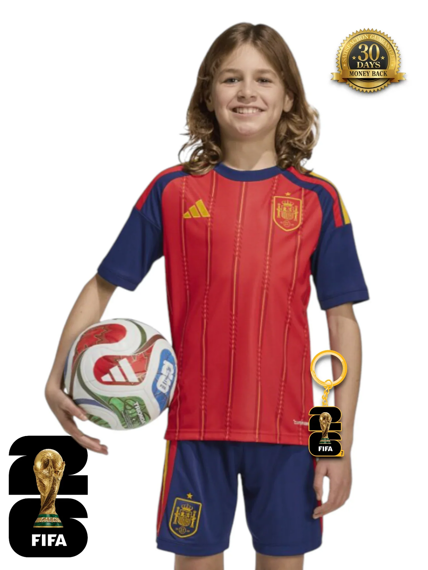 Kids Kit Spain World Cup 2026