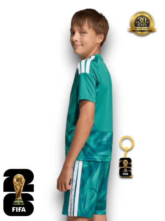 Kids Kit Germany World Cup 2026 Goalkeeper Jersey