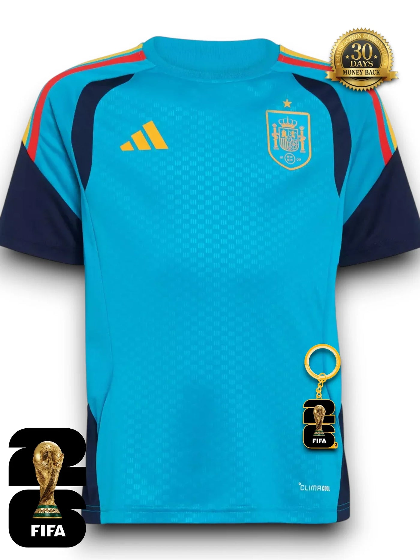 Spain World Cup 2026 Training Jersey - Blue