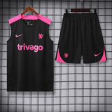 Chelsea Kit Training III Jersey + Shorts - Sleeveless