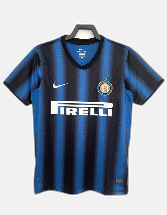 Inter Milan 2010/11 Home Jersey - Retro Version
