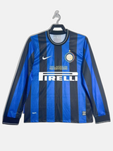 Inter Milan 2010 Home Jersey - Long Sleeve Retro Version
