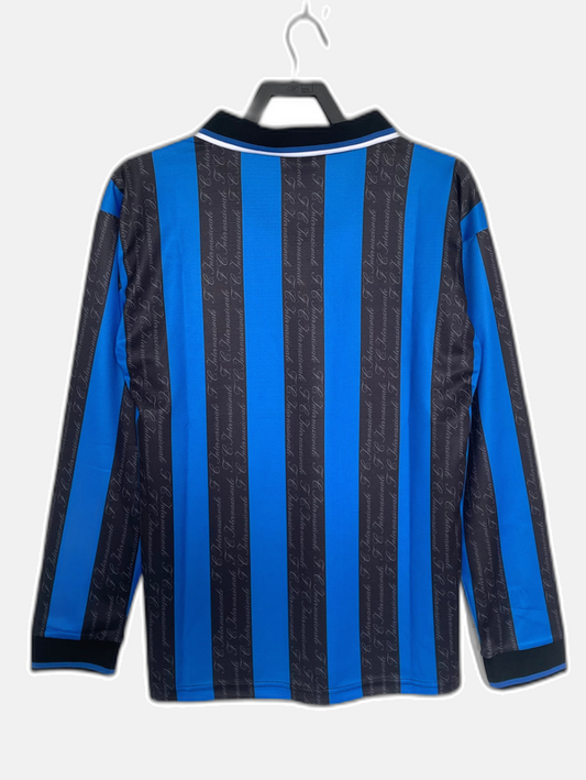 Inter Milan 1997/98 Home Jersey - Long Sleeve Retro Version