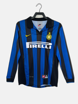 Inter Milan 1998/99 Home Jersey - Long Sleeve Retro Version