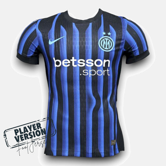 Inter Milan 2025/26 Home Jersey - Player Version