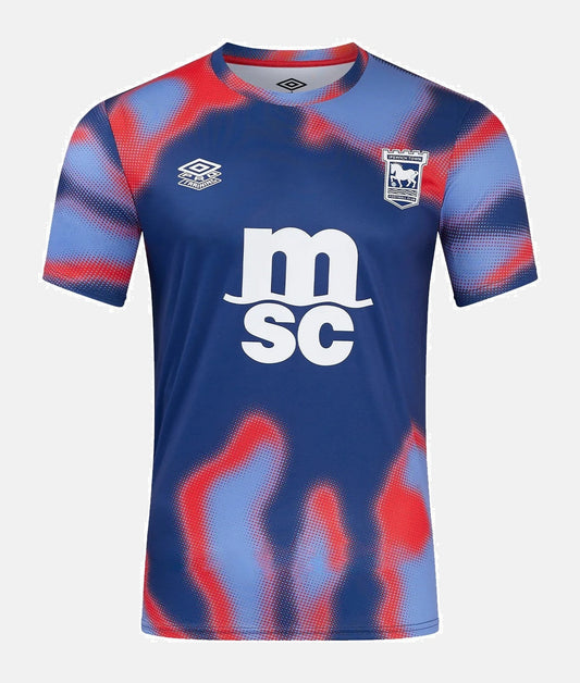 Ipswich Town 2024/25 Pre-Match Home Jersey