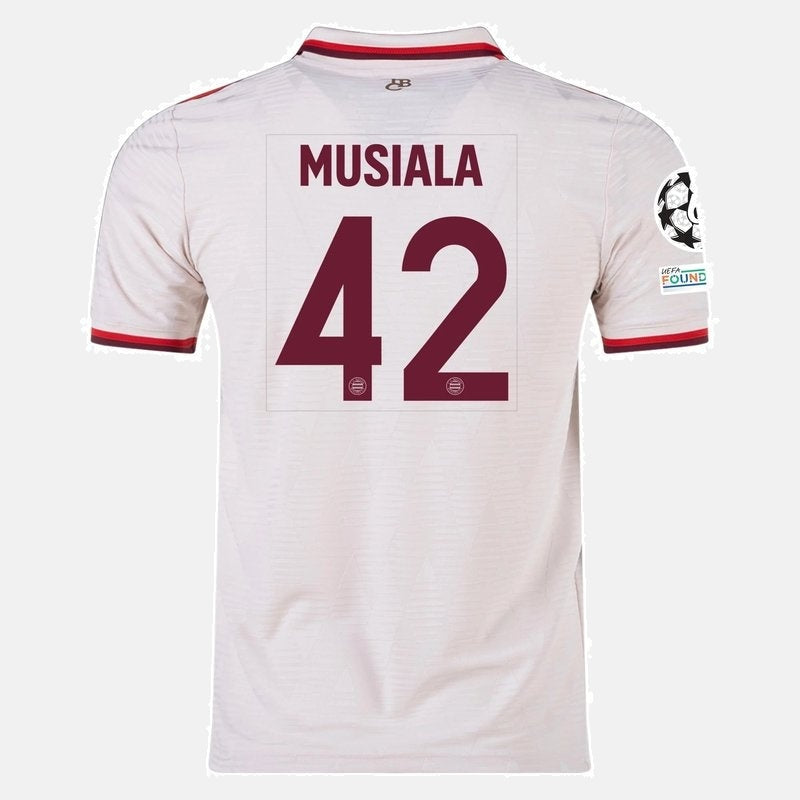 Jamal Musiala Bayern Munich 2024/25 Third UCL Jersey - Player Version