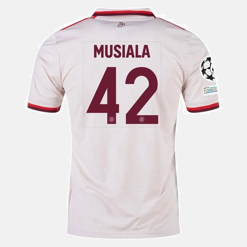 Jamal Musiala Bayern Munich 2024/25 Third UCL Jersey - Fan Version
