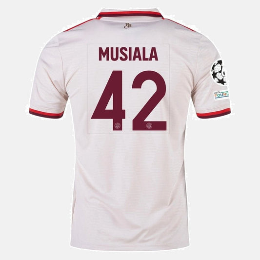 Jamal Musiala Bayern Munich 2024/25 Third UCL Jersey - Fan Version