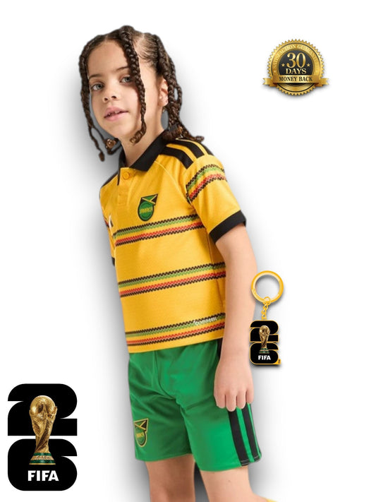 Kids Jamaica World Cup 2026 Home Jersey