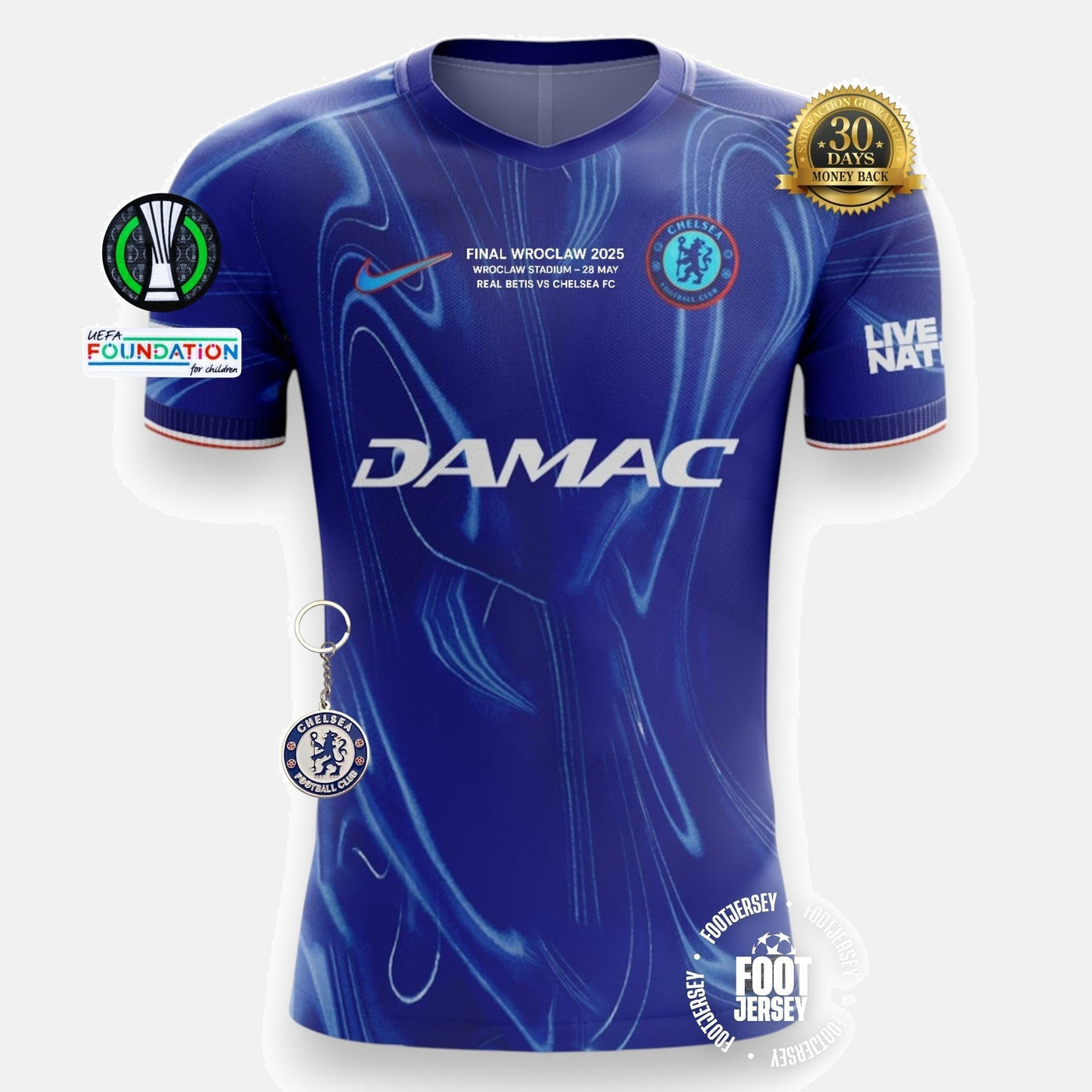 Chelsea 2024/25 Home Jersey - Final UECL