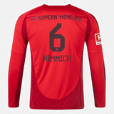 Joshua Kimmich Bayern Munich 2024/25 Home Jersey - Long Sleeve