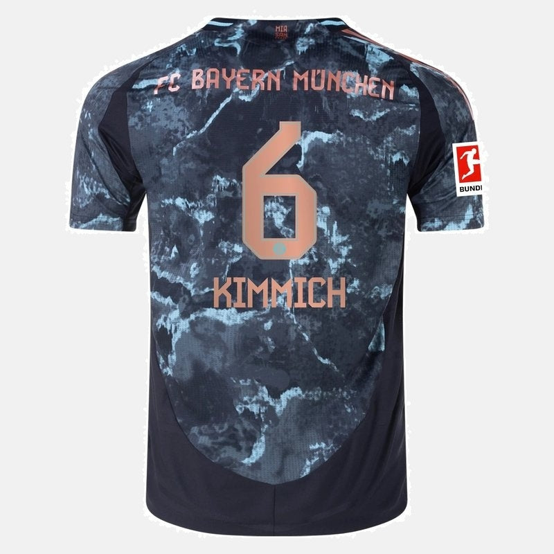 Joshua Kimmich Bayern Munich 2024/25 Away Jersey - Player Version
