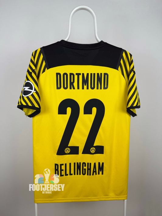 Jude Bellingham - Dortmund 2021/22 Home Jersey 󠁧󠁢󠁥󠁮󠁧󠁿