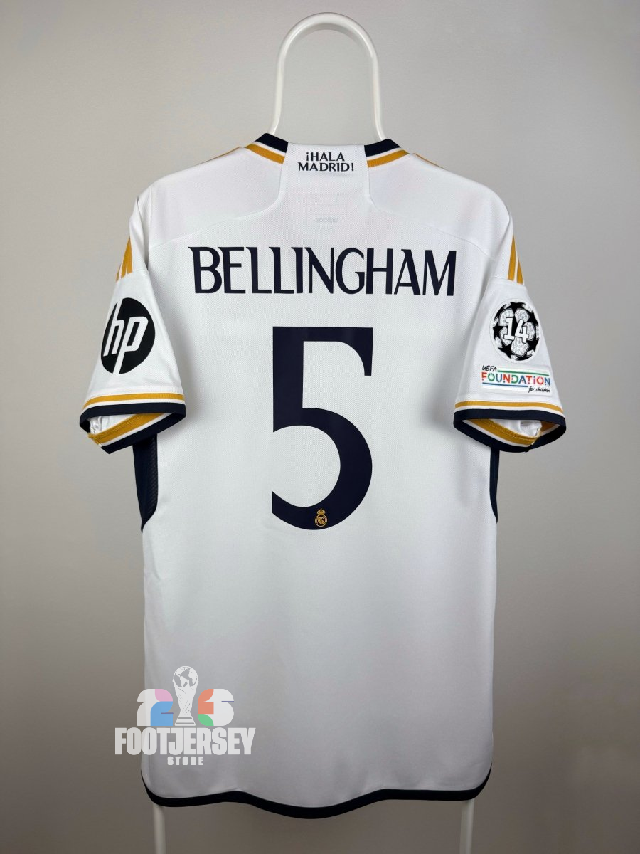 Jude Bellingham - Real Madrid 2023/24 Home Jersey 󠁧󠁢󠁥󠁮󠁧󠁿