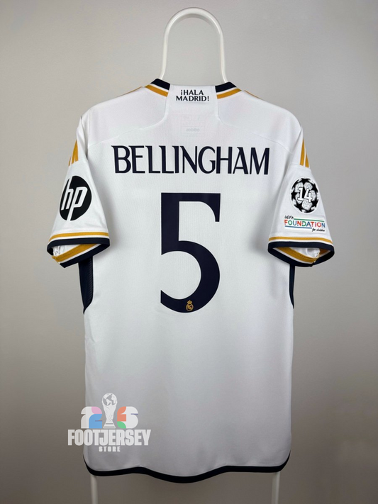 Jude Bellingham - Real Madrid 2023/24 Home Jersey 󠁧󠁢󠁥󠁮󠁧󠁿