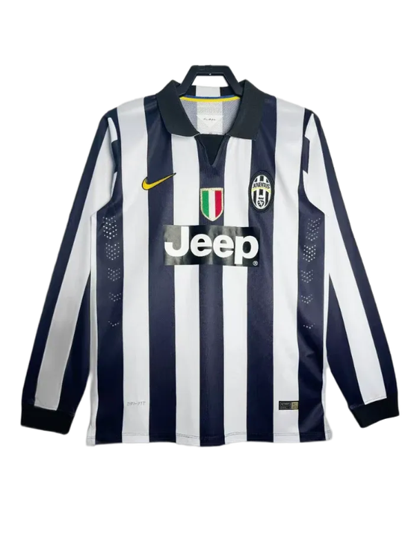 Juventus 2014/15 Home Jersey - Long Sleeve Retro Version