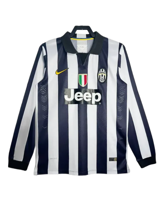 Juventus 2014/15 Home Jersey - Long Sleeve Retro Version