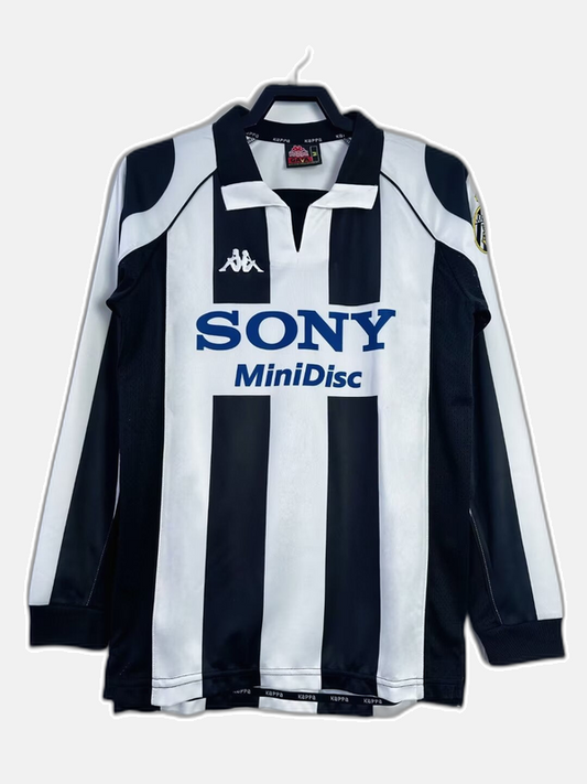 Juventus 1997/98 Home Jersey - Long Sleeve Retro Version