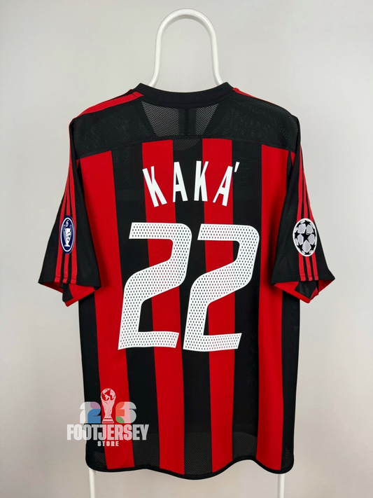 AC Milan 2003/04 Home Jersey - Kaka