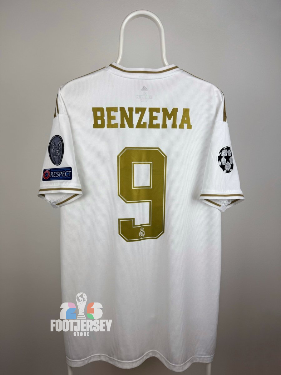 Real Madrid 2019/20 Home Jersey - Karim Benzema