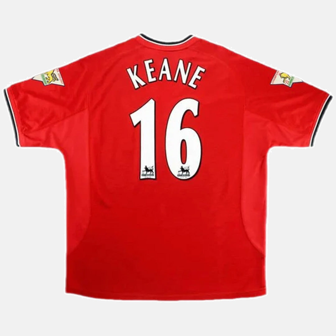 Manchester United 2000/01 Home Retro Jersey - Keane #16