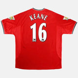 Manchester United 2000/01 Home Retro Jersey - Keane #16