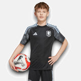 Aston Villa 2025/26 Away Kids Kit Jersey