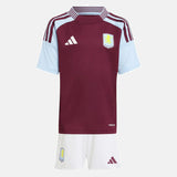Aston Villa 2024/25 Home Kids Kit Jersey