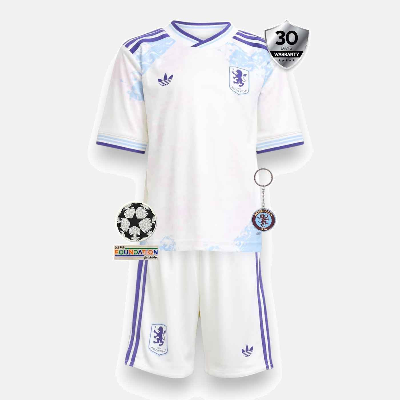 Aston Villa 2025/26 Third Kids Kit Jersey