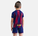 Barcelona 2025/26 Home Kids Kit Jersey