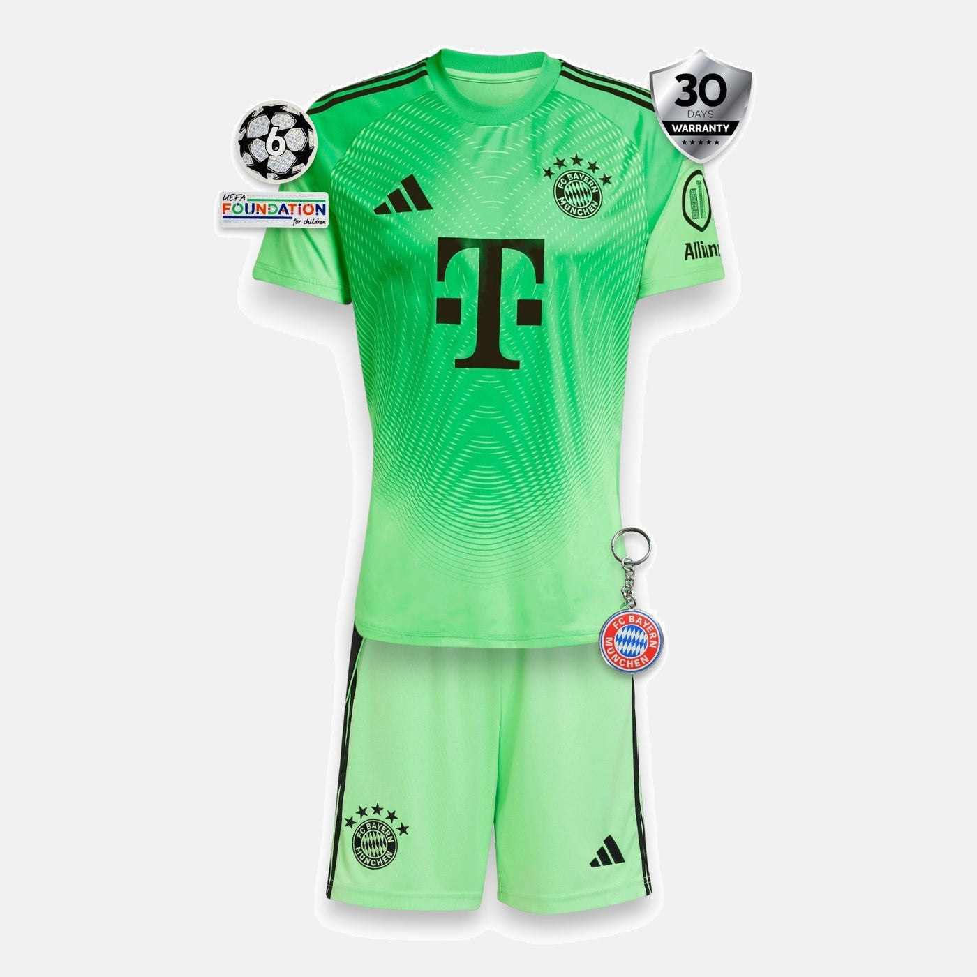 Kids Bayern Munich Jersey 2025/26 Goalkeeper