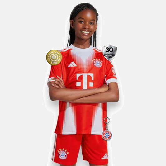 Kids Bayern Munich 2025/26 Home Jersey - Müller Special Edition